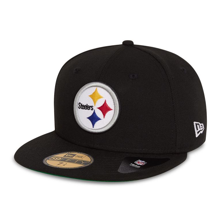 Gorras New Era 59fifty Negros - Pittsburgh Steelers Retro Sports 97468QBFW